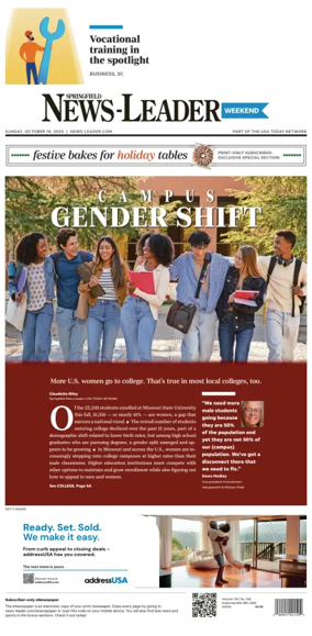 Cover of Springfield News-Leader