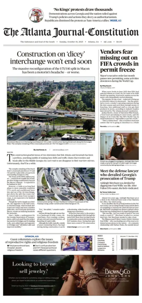 Cover of The Atlanta Journal-Constitution