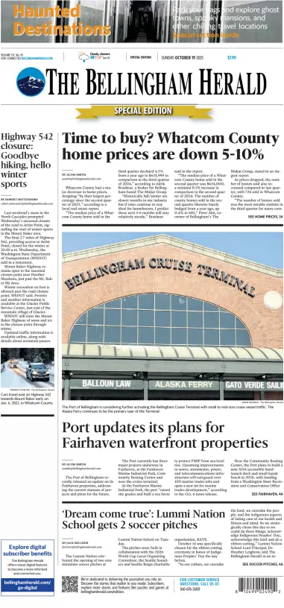 Cover of The Bellingham Herald (Sunday)