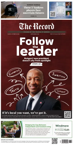 Cover of The Bergen Record