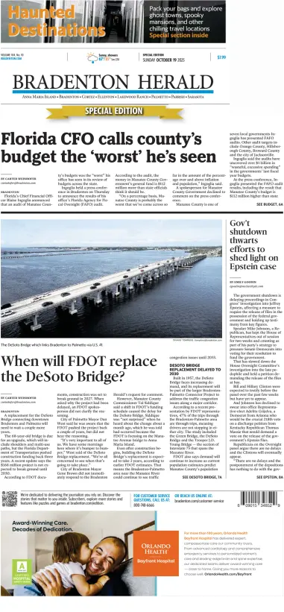 Cover of The Bradenton Herald (Sunday)
