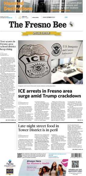 Cover of The Fresno Bee (Sunday)