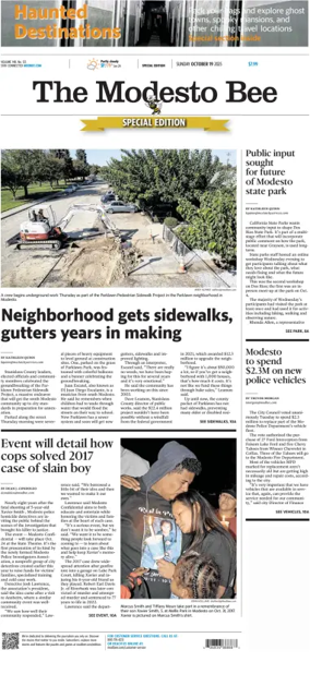 Cover of The Modesto Bee (Sunday)