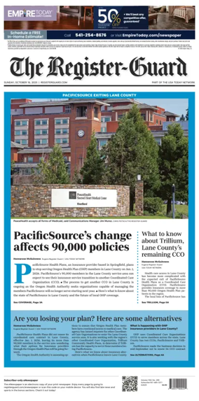 Cover of The Register-Guard