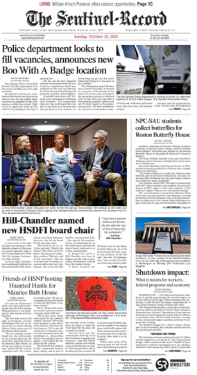 Cover of The Sentinel-Record