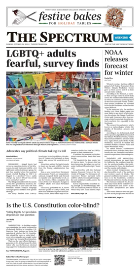 Cover of The Spectrum & Daily News