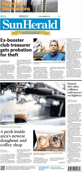 Cover of The Sun Herald (Sunday)