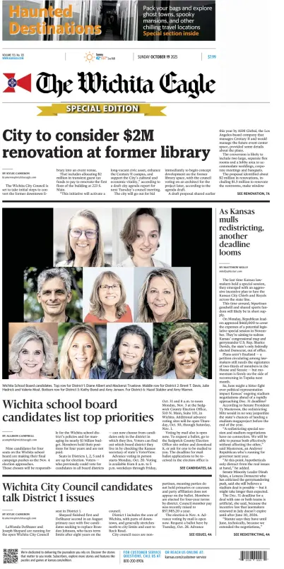 Cover of The Wichita Eagle (Sunday)