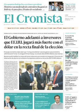 Cover of El Cronista comercial