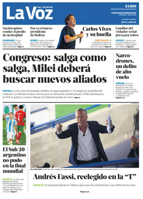 Cover of La Voz del Interior