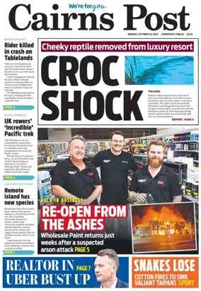 Cover of The Cairns Post