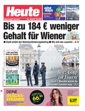 Cover of Heute - Wien Ausgabe