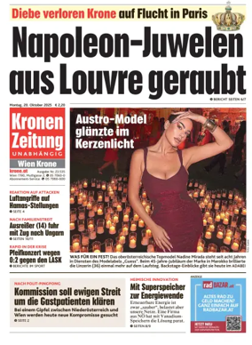 Cover of Kronen Zeitung