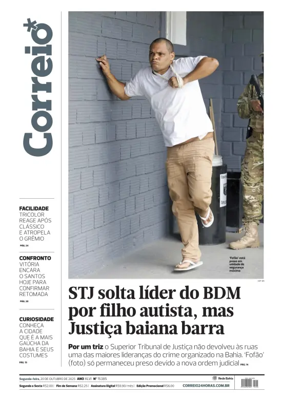 Cover of Correio da Bahia