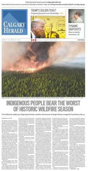 Cover of Calgary Herald
