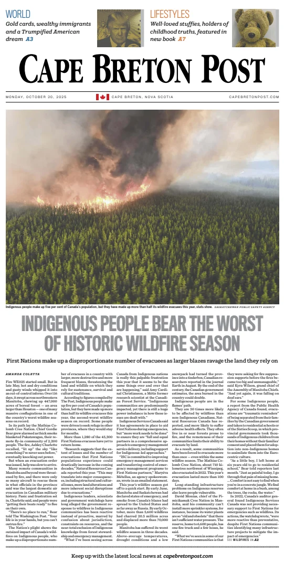Cover of Cape Breton Post
