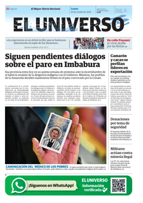 Cover of El Universo