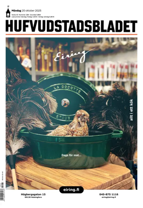 Cover of Hufvudstadsbladet