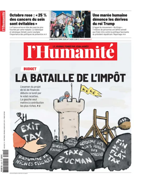Cover of L'HUMANITE