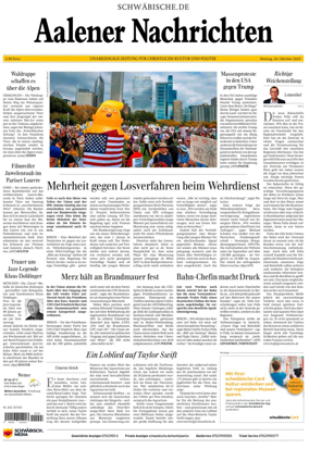 Cover of Aalener Nachrichten