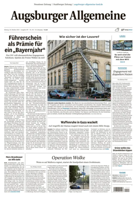 Cover of Augsburger Allgemeine (Land West)