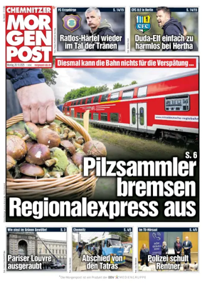 Cover of Chemnitzer Morgenpost