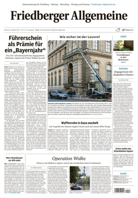 Cover of Friedberger Allgemeine