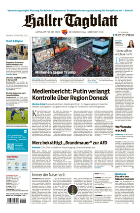 Cover of Haller Tagblatt