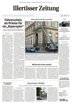 Cover of Illertisser Zeitung
