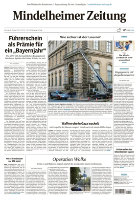 Cover of Mindelheimer Zeitung