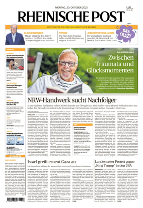 Cover of Rheinische Post Duisburg