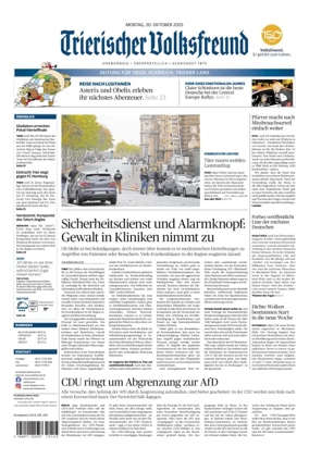 Cover of Trierischer Volksfreund