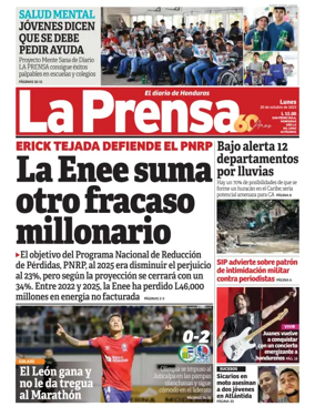Cover of Diario La Prensa