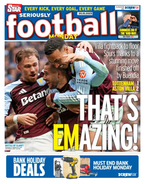 Cover of Irish Daily Star - Fanatic