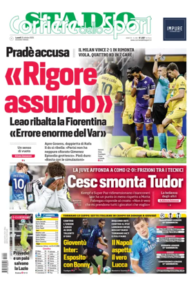 Cover of Corriere dello Sport Stadio (Emilia)