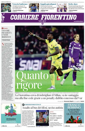 Cover of Corriere Fiorentino