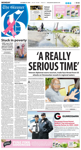 Cover of Jamaica Gleaner