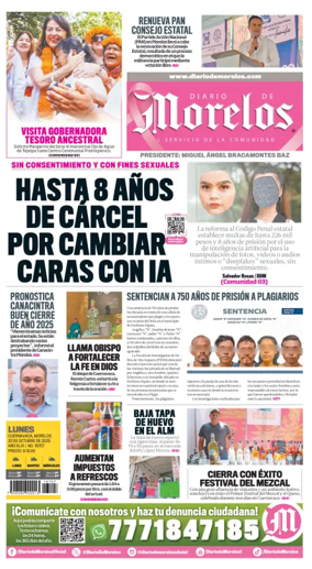 Cover of Diario de Morelos