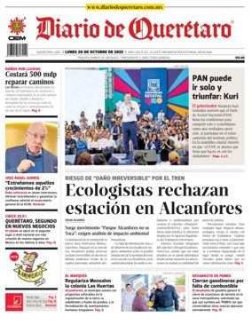 Cover of Diario de Queretaro