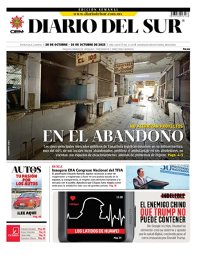 Cover of Diario del Sur
