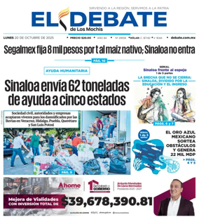 Cover of El Debate de Los Mochis