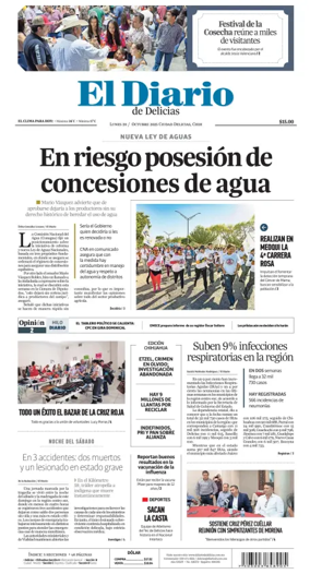 Cover of El Diario de Delicias