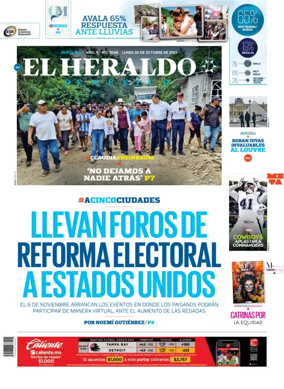 Cover of El Heraldo de Mexico