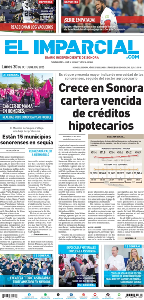 Cover of El Imparcial