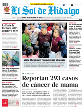 Cover of El Sol de Hidalgo