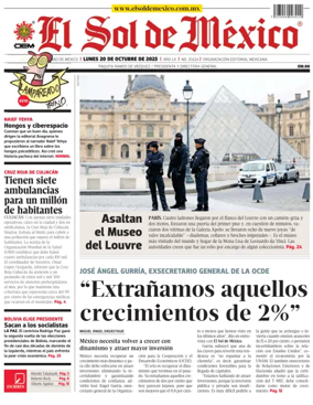 Cover of El Sol de Mexico