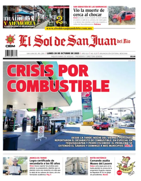Cover of El Sol de San Juan del Río