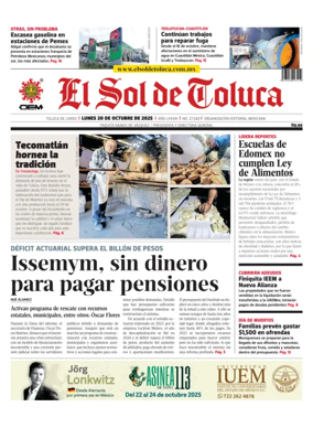 Cover of El Sol de Toluca