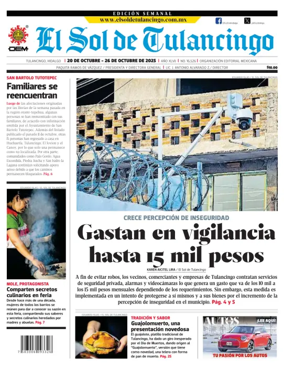 Cover of El Sol de Tulancingo