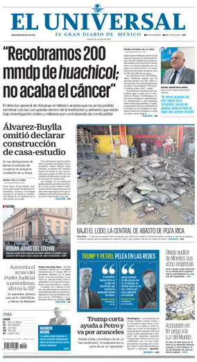 Cover of El Universal